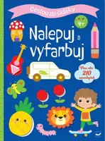 Cestou do škôlky Nalepuj a vyfarbuj 4+