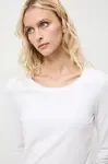 Tričko s dlouhým rukávem Medicine dámské, bílá barva