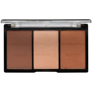 Revolution Ultra Sculpt & Contour paleta na kontury obličeje odstín 04 Ultra Ligt/Medium 11 g
