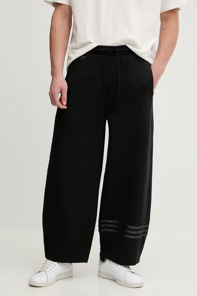 Tepláky adidas Originals Neuclassics pánské, černá barva, s aplikací, JW5445