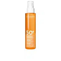 Clarins Tělová mlha na opalování SPF 50+ Glowing (Body Sun Care Mist) 150 ml