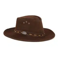 Bushman Pánský a dámský klobouk One Ten, tmavě hnědý M