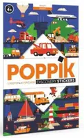 POPPIK Samolepkový plakát Dopravní prostředky