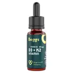 BEGGS Vitamin D3 1000 IU + K2 20 μg 30 ml