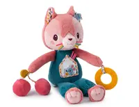 Lilliputiens textilní hračka s aktivitami - kočička Jeanne