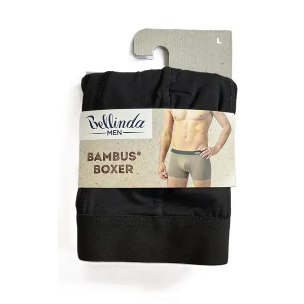 Bellinda Pánské bambusové boxerky vel. L 1 ks černé