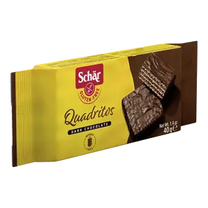SCHÄR Quadritos čokoládové oplatky bezlepkové 40 g