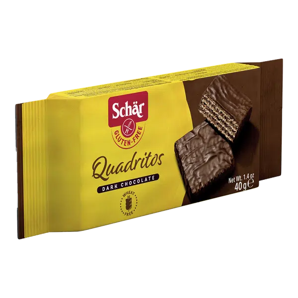 SCHÄR Quadritos čokoládové oplatky bezlepkové 40 g