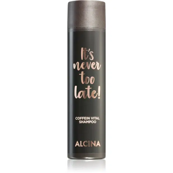 Alcina It's never too late! kofeinový šampon pro posílení vlasů 250 ml