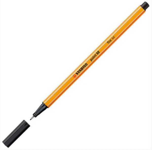 Popisovač STABILO point liner 88 černý