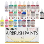 Sada barev pro airbrush Meeden 24x30ml