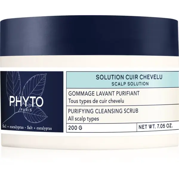 Phyto Scalp Solutions Purifying Cleansing Scrub čisticí peeling pro pokožku hlavy 200 g