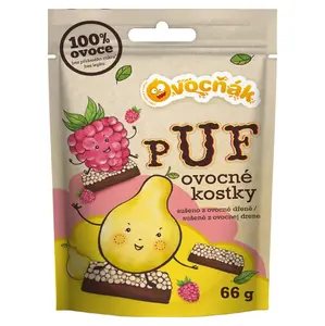 OVOCŇÁK Ovocné puf kostky mix chutí 66 g