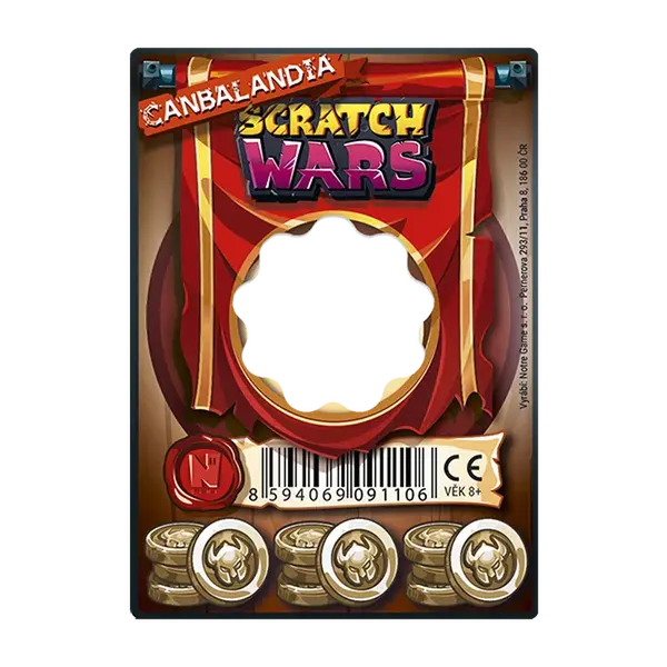 Scratch Wars - Karta zbraně Canbalandia