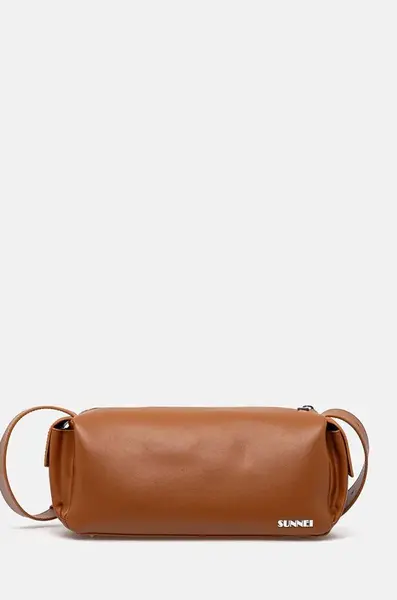 Kožená kabelka Sunnei