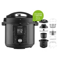 CONCEPT CK8000 Cookery multifunkční tlakový hrnec s air fry poklicí