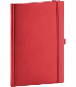 Notes Aprint, červený, tečkovaný