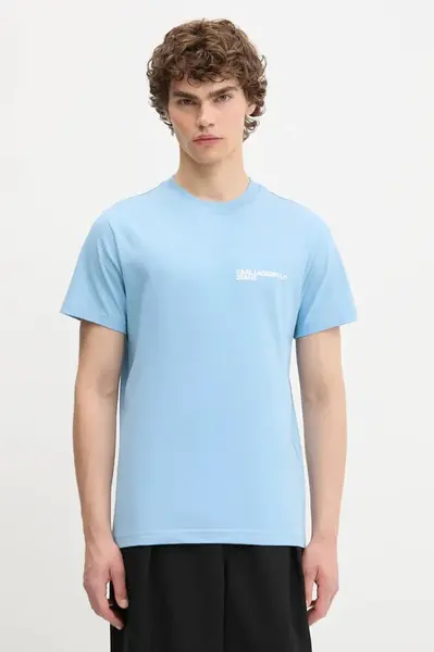 Bavlněné tričko Karl Lagerfeld Jeans