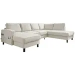 MID.YOU SEDACÍ SOUPRAVA, textil, béžová