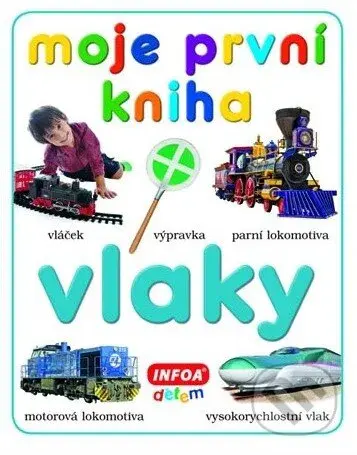 Moje první kniha - Vlaky - kniha z kategorie Pro děti