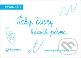 Písanka 2: Ťahy, čiary - nácvik písma - kniha z kategorie 1. stupeň