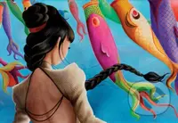 Koinobori - puzzle z kategorie Umělecké