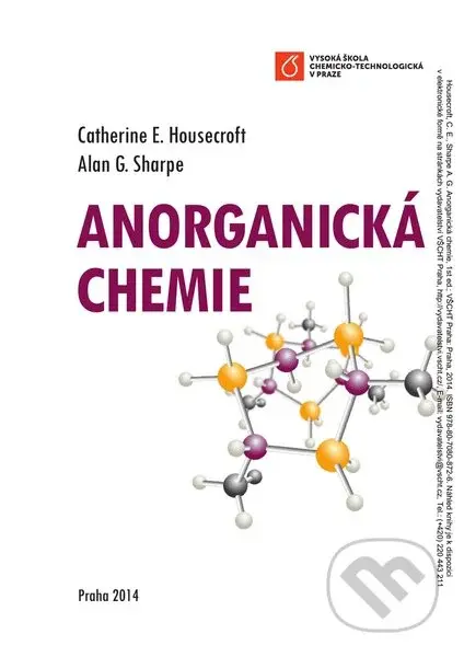 Anorganická chemie - Catherine Housecroft, Alan G. Sharpe - kniha z kategorie Chemie
