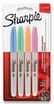 Permanentní popisovač Sharpie Fine sada 4 ks, pastelové barvy