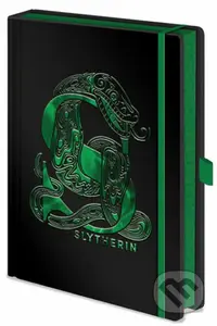 Poznámkový A5 blok Harry Potter: Slytherin Foil (Zmijozel)