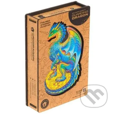 Drak (UNIDRAGON drevené puzzle) - puzzle z kategorie 15 - 60 dílků