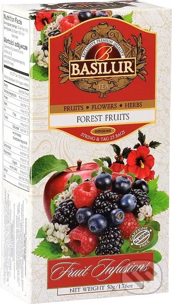 BASILUR Fruit Forest Fruits 25x2g
