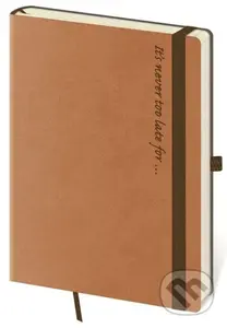 Zápisník - Flexies-Brown - tečkovaný L