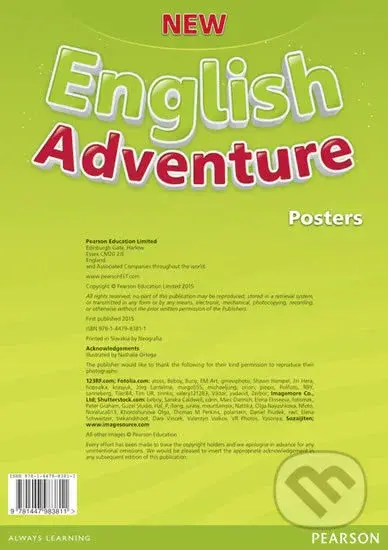 New English Adventure 1 - Posters - Anne Worrall - kniha z kategorie Jazykové učebnice a slovníky