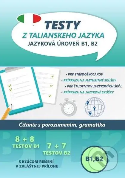 Testy z talianskeho jazyka (Jazyková úroveň B1, B2) - kniha z kategorie Jazykové učebnice a slovníky