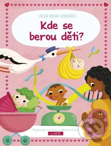 Kde se berou děti? (Nejzábavnější naučná kniha s odklápěcími obrázky na světe) - kniha z kategorie Pro děti