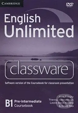 English Unlimited - Pre-Intermediate - Classware DVD-ROM