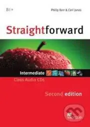 Straightforward - Intermediate - Class Audio CDs (Second Edition) - audiokniha z kategorie Jazykové učebnice a slovníky