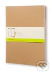 Moleskine - sada 3 zošitov (kartónová väzba) (extra veľké, čisté)