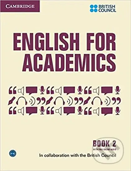 English for Academics 2: Book with Online Audio - Council British - kniha z kategorie Jazykové učebnice a slovníky