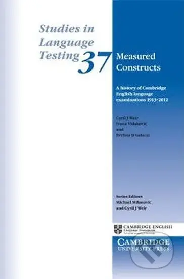 Measured Constructs: Paperback - Evelina Galaczi - kniha z kategorie Jazykové učebnice a slovníky