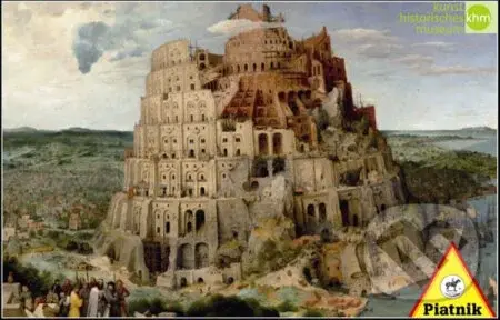 Bruegel - Babylonská věž 5639 - puzzle z kategorie Umělecké