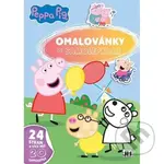 Omalovánky se samolepkami Peppa Pig - kniha z kategorie Omalovánky