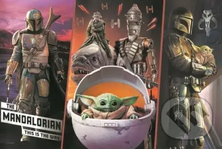 The Mandalorian: Tajemný Baby Yoda - puzzle z kategorie 60 - 300 dílků