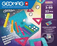 Stavebnice Geomag Glitter 22 ks - hra z kategorie Stavebnice
