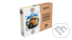Drevenné puzzle – BELAZ7513 - puzzle z kategorie 3D puzzle