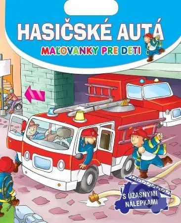 Hasičské autá - kniha z kategorie Omalovánky