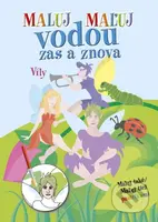 Maľuj vodou zas a znova Víly - kniha z kategorie Omalovánky