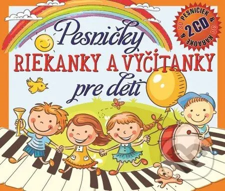 Pesničky, riekanky a vyčítanky pre deti (2 CD)