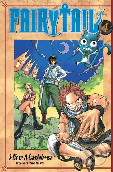 Fairy Tail (Volume 4) - Hiro Mashima - kniha z kategorie Komiksy