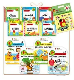 Mini akademie - úroveň B - pro děti od 3 let (Rozvíjejte dítě od nejútlejšího věku!) - kniha z kategorie Mateřská škola a předškoláci